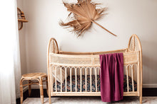 Load image into Gallery viewer, Mauve | Diamond Knit Baby Blanket