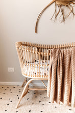 Load image into Gallery viewer, Hazelnut | Diamond Knit Baby Blanket
