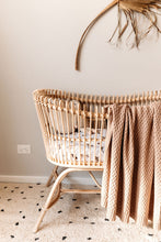 Load image into Gallery viewer, Hazelnut | Diamond Knit Baby Blanket