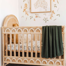 Load image into Gallery viewer, Olive | Diamond Knit Baby Blanket