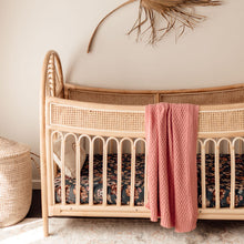 Load image into Gallery viewer, Diamond Knit Baby Blanket - Rosa