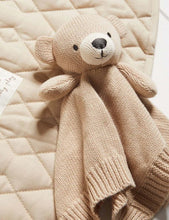 Load image into Gallery viewer, Knitted Bear Comforter