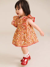 Load image into Gallery viewer, Nautical Floral Dress with Bloomer
