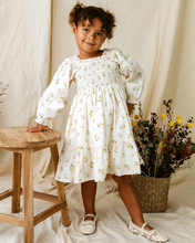 Load image into Gallery viewer, Golden Cherry Tiered Dress
