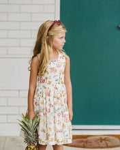 Load image into Gallery viewer, PARADISO CROSS BACK DRESS 3-7Y
