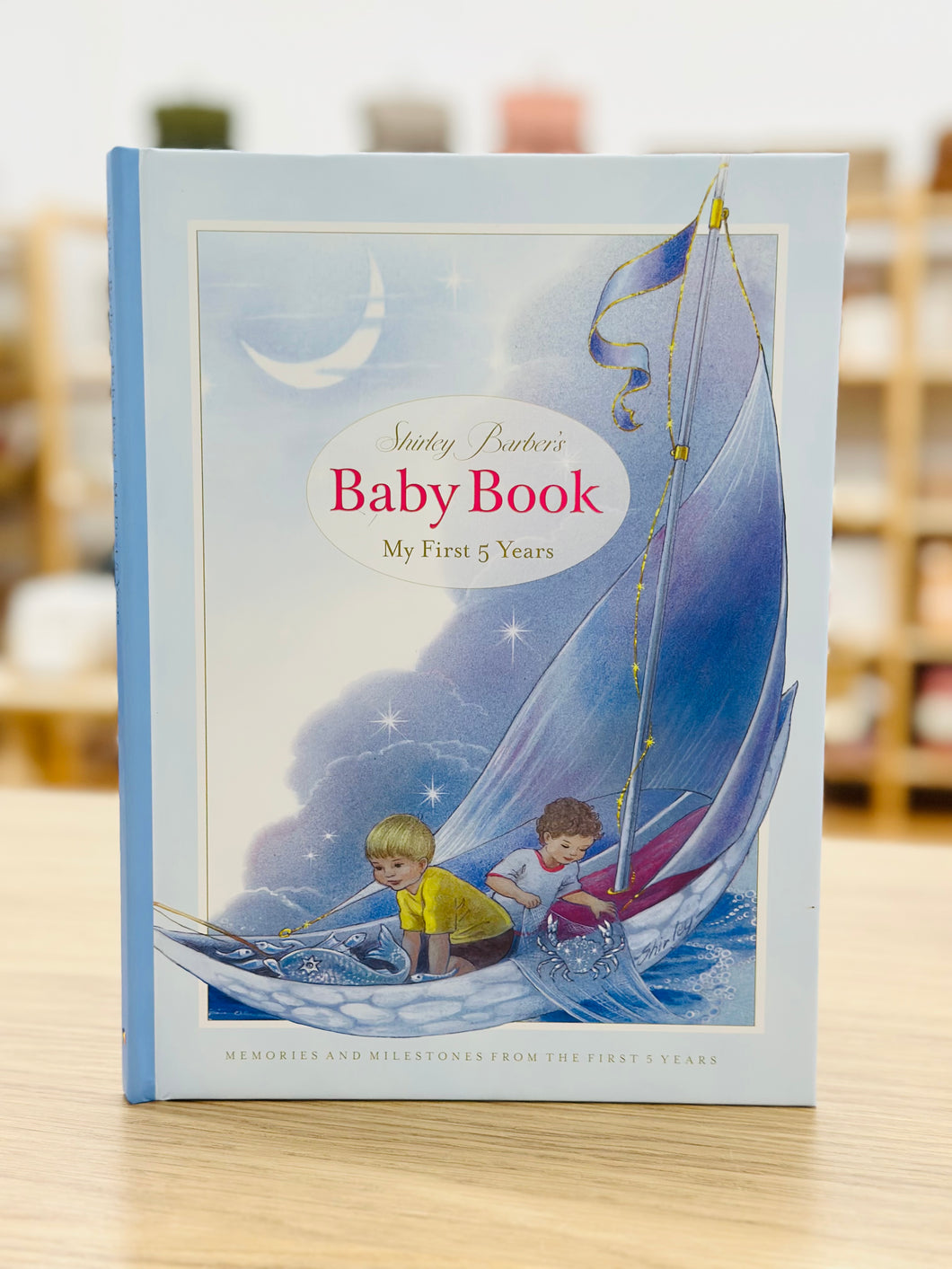 My First 5 Years Blue Baby Book | Shirley Barber