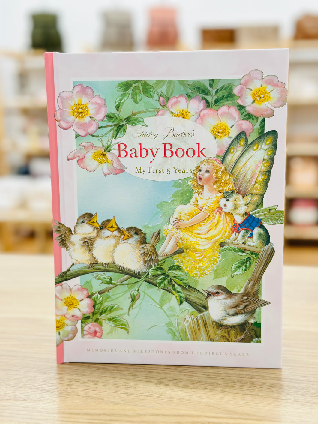 My First 5 Years Pink Baby Book | Shirley Barber