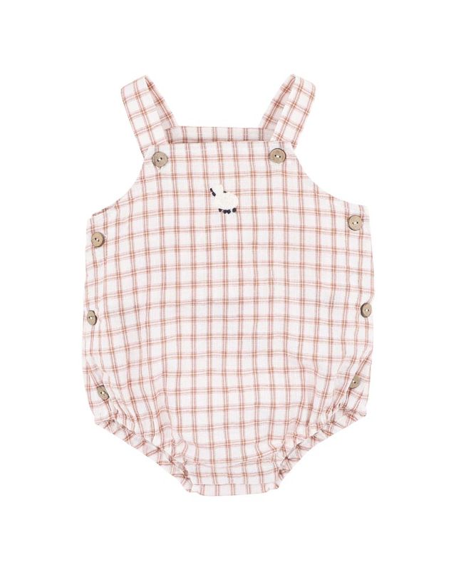 Clayton Check Bodysuit - 2 Piece Set