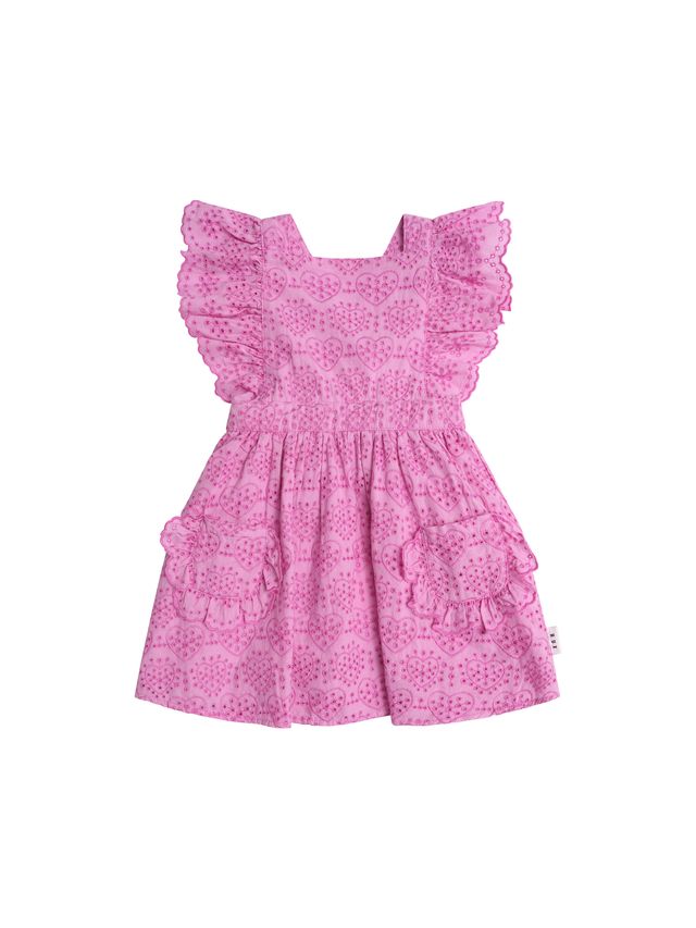 Frilly Broderie Pinafore Dress