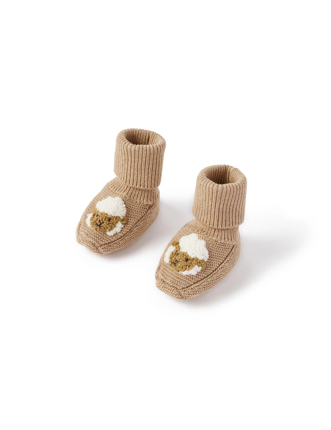 Sheep Knitted Booties