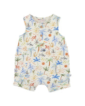 Load image into Gallery viewer, HAVANA ORGANIC BUTTON UP ROMPER
