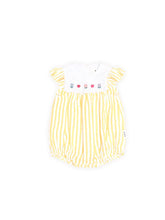 Load image into Gallery viewer, Floral Field Stripe Playsuit
