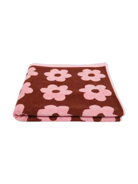 Winter Flowerbed Towel