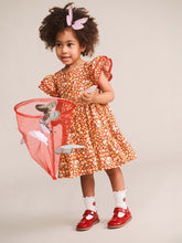 Load image into Gallery viewer, Nautical Floral Tiered Dress
