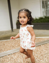 Load image into Gallery viewer, Poppy Strawberry Print Romper

