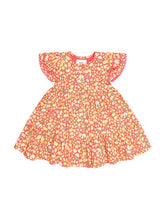 Load image into Gallery viewer, Nautical Floral Tiered Dress
