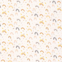Load image into Gallery viewer, Cot Sheet Bamboo Cotton - Rainbows
