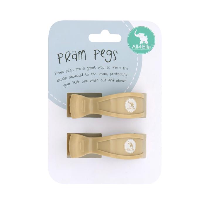 2 Pack Pegs - Sand