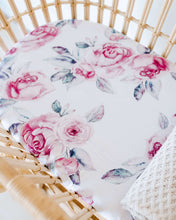 Load image into Gallery viewer, Lilac Skies | Bassinet Sheet/Change Pad Cover
