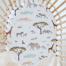 Load image into Gallery viewer, Safari | Bassinet Sheet / Change Pad Cover
