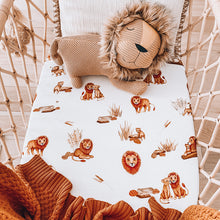 Load image into Gallery viewer, Lion | Bassinet Sheet / Change Pad Cover
