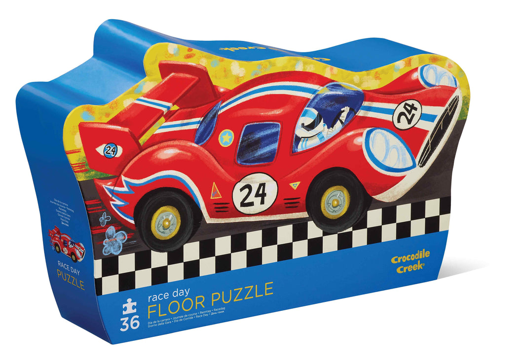 Classic Floor Puzzle 36 pc - Race Day