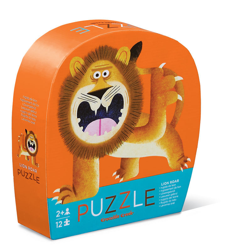 Mini Puzzle 12 pc - Lion Roar