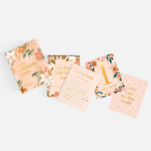 Load image into Gallery viewer, Baby Milestone Cards - Floral

