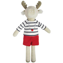 Load image into Gallery viewer, Christmas Moose Velvet Toy
