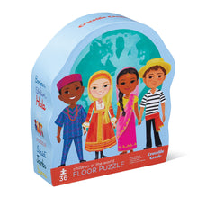Load image into Gallery viewer, Classic Floor Puzzle 36 pc - Children of the World
