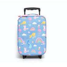 Load image into Gallery viewer, Kids Suitcase on wheels (2 Wheel) - Rainbow Days
