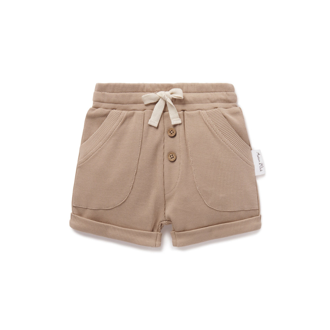 Nougat Rib Pocket Shorts