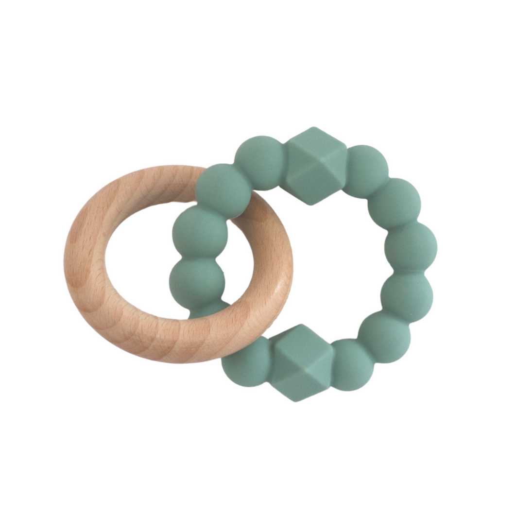 Moon Teether - Sage