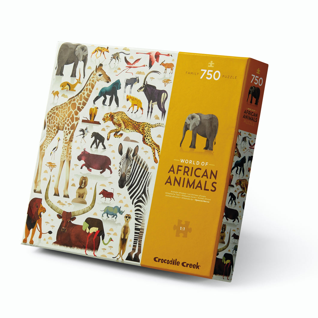 World of Puzzle 750 pc - African Animals