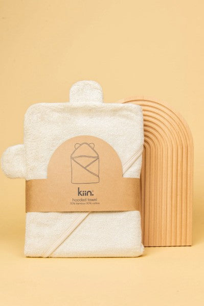 Hooded Towel - Ivory