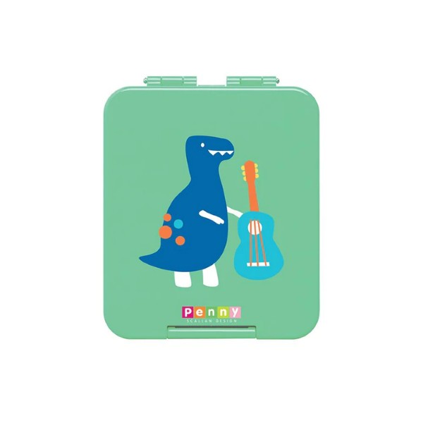 Mini Bento Box — Dino Rock