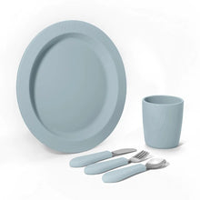 Load image into Gallery viewer, Fancy 5 piece silicone Dinner Set
