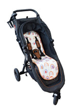 Load image into Gallery viewer, Pastel Rainbows Luxe Pram Liner
